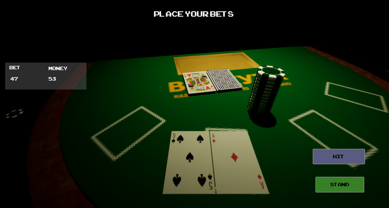 One More Game blackjack artwork